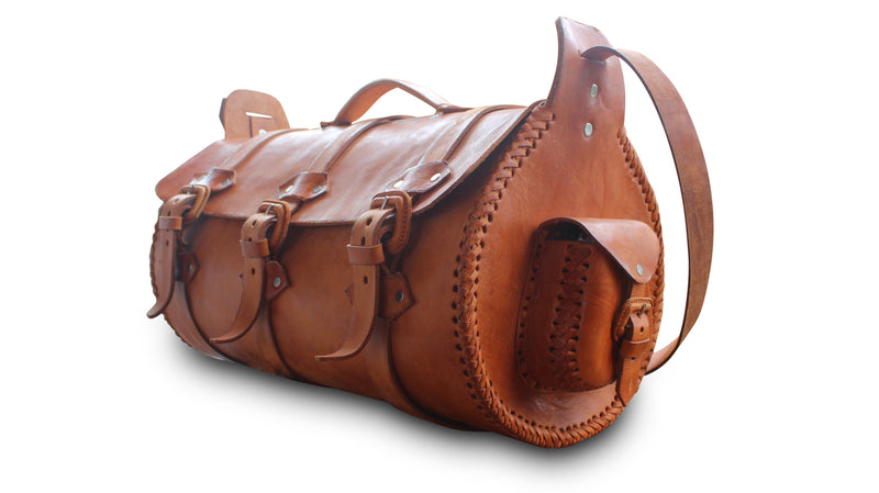 Barrel Duffel Bag - Chuupul Leather